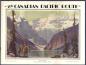 The Canadian Pacific Route-Artwork by Alfred Crocker (A.C.) Leighton, Canadian Pacific