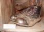 Steel toed work boots and lampbelt belonged John Kakuk