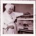 Sister Gilbert with baby in incubator