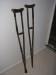 Crutches -- artefact A998.108.1 -- St. Gabriel's Hospital collection