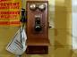 The store telephone was an important service to the community.