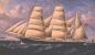 Painting of the barque 'B. Hilton' of Yarmouth, NS