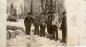 Group of men at a lumber camp.