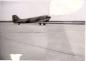 USAAF plane at a standstill on the runway at The Pas Airport.