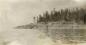 The shore of Kootenay Lake, showing the high water mark of 1894.