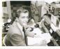 Photo of Keith Rodgers at CJAV radio station and interview