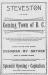 Steveston Townsite Advertisment 1891