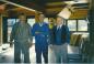 Bert Orleans, Ray Skoglund, and Lloyd Johnstone at Mt. Layton Hot Springs Resort.