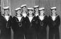 Navy signalmen.