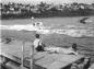 Water skiers in Semiahmoo Bay in 1953. 