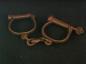 Handcuffs used by George Fair at Grimsby Beach.