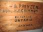 The Prinzen packing crate