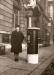 Kathleen Gruen - poses beside an English mailbox