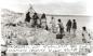 Inuit camp receiving a visit from J.B. Tyrrell's expedition