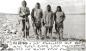 Four Inuit men met by J. B. Tyrrell