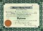 Toshimi Ochiai's graduation certificate