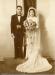 Wedding portrait of Jim Hori and Margaret Saito