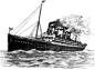 Steamships made ocean travel affordable