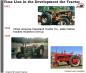1943 to 1945 Time Line in the Development of the Tractor