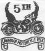The Unofficial crest of the 5th Canadian Motorcycle Regiment (BCD) CASF.