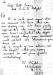 Letter of regret for Bell Irving's transfer from #66 squadron. 