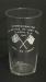 Vimy Ridge clear glass commemorative tumbler