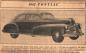 Newspaper clipping for a 1942 Pontiac.