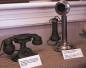 Two phones from the Davis telephone Company exhibit