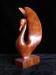 Stylized Swan carved by George Brown