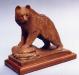 Bear carved by Karl Stang, 3rd prize winner at the 1989 CNE