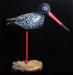 Spotted Redshank carved by Neil Melancon