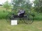 This is the only three reach buggy in the collection. This buggy was used in the late 1890's.