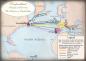 Exploration routes through the North Atlantic  
