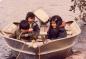 Leslie Williams, Ben and Sara Davidson at Yakoun river.