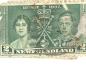 King and Queen of England, two cent stamp