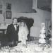 Herman and Margaret Coles' (Tucker) pose for Wedding photo held in the Orange Hall, Elliston