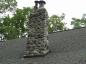 Repaired large chimney