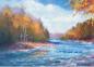 Bill Hartman painting of Beaver River