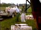 Bagging the grain at the 1994 Steam-Powered Threshing Bee