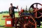 Eric Campbell and his beloved Sawyer-Massey steam traction engine