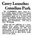 Article Announcing the Opening of Rendezvous Park