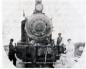 Locomotive said to be the first to reach Dugald in 1907.