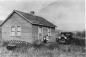 Budinski Home - First house in East Coulee