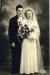 Leo Brisson and Dora Melnyk on their wedding day in 1945.