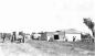 Henry Stelfox's Livery barn after the tornado, July 8, 1927, Rocky Mountain House