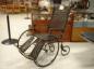 This wheelchair was bought in the late 40's or early 50's in a second hand store.