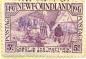Newfoundland stamp commemorating the 450th anniversary of John Cabot's voyage.