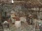 Inside blackhouse, Baile Gean site, Highland Folk Museum
