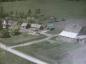 Straitside farm from the air showing original barn