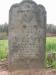Abigail Akerly, wife of Benjamin Betts monument found in farmer's field, Wallace River